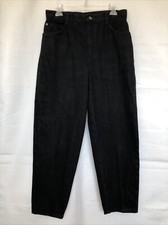 Women's Jeans HUNT CLUB 5-Pocket Black Tapered-leg Inseam 26” SZ12