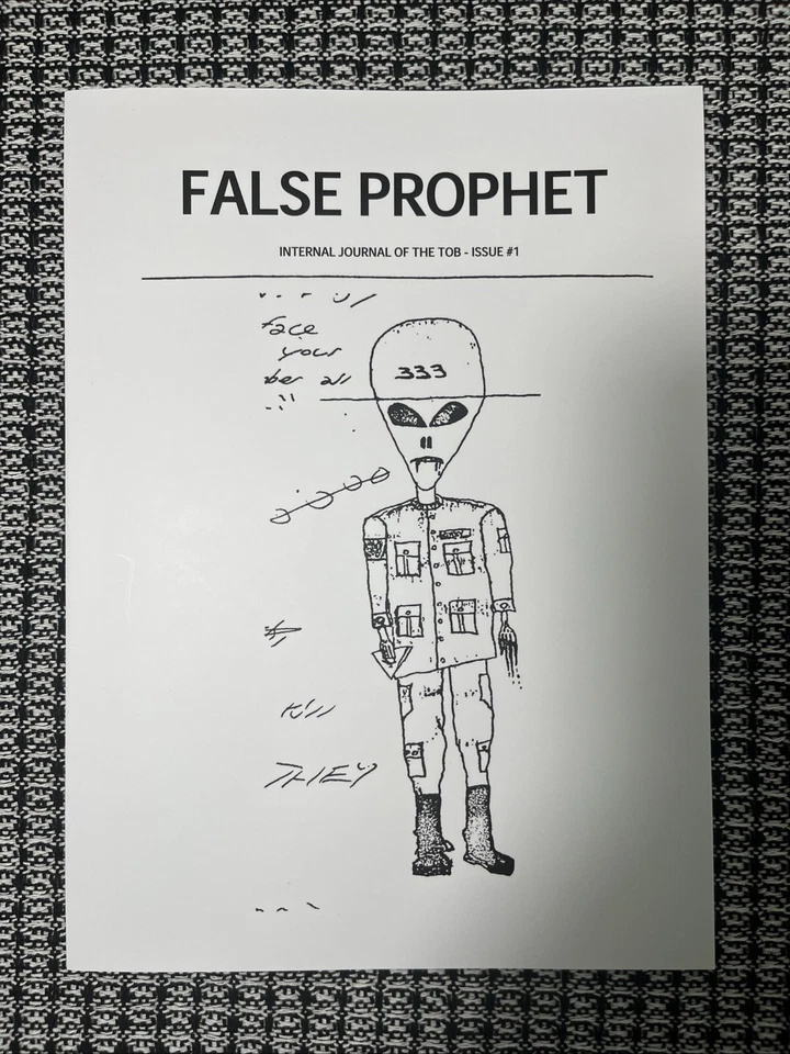 False Prophet: Restricted Internal Issue of ToB - Vol #1, Iss #1, New Reprint Foto 3 de 4