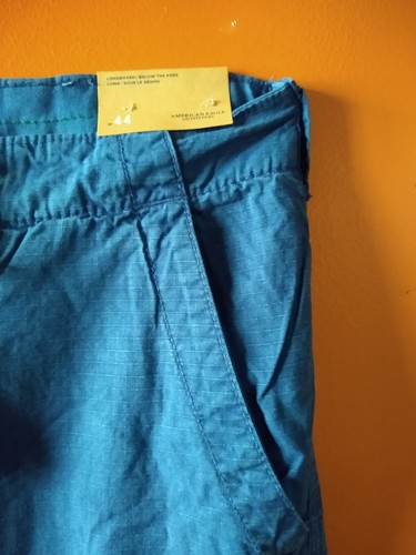 Vintage American Eagle Longboard Shorts Bright Navy Cargo Shorts 30X NWT - Picture 4 of 5