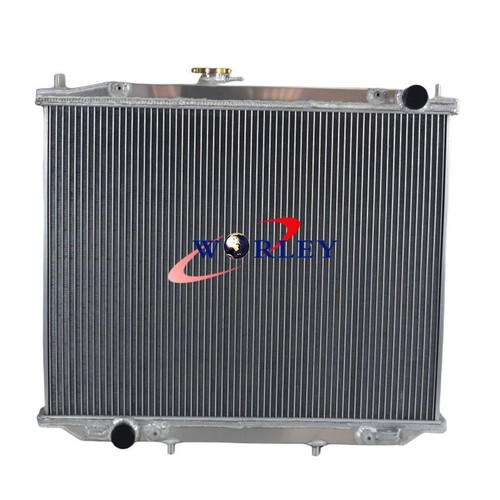 Aluminum Radiator&FANS For Nissan TERRANO 2.4L Petrol R20 2.7L Diesel 1993-1999 - Picture 3 of 10