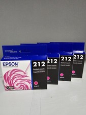 Genuine Epson 212 Ink Cartridge Magenta XP4100 XP4105 WF-2830 WF-2850 4pack 2027
