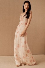 New BHLDN x clare dress  Size 12 Floral Long Wedding Guest