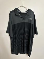 Men's Black Nike Dri Fit Golf Polo Shirt 3XL Ryder Embroidery Logo