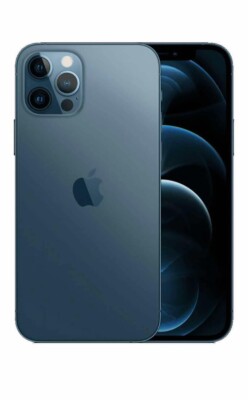 Apple iPhone 12 Pro Max - 256 GB - Blue (Unlocked) With TikTok App Installed 