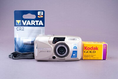 Olympus Mju III 80 Quartz Date 35mm Point&Shoot Film Camera | eBay