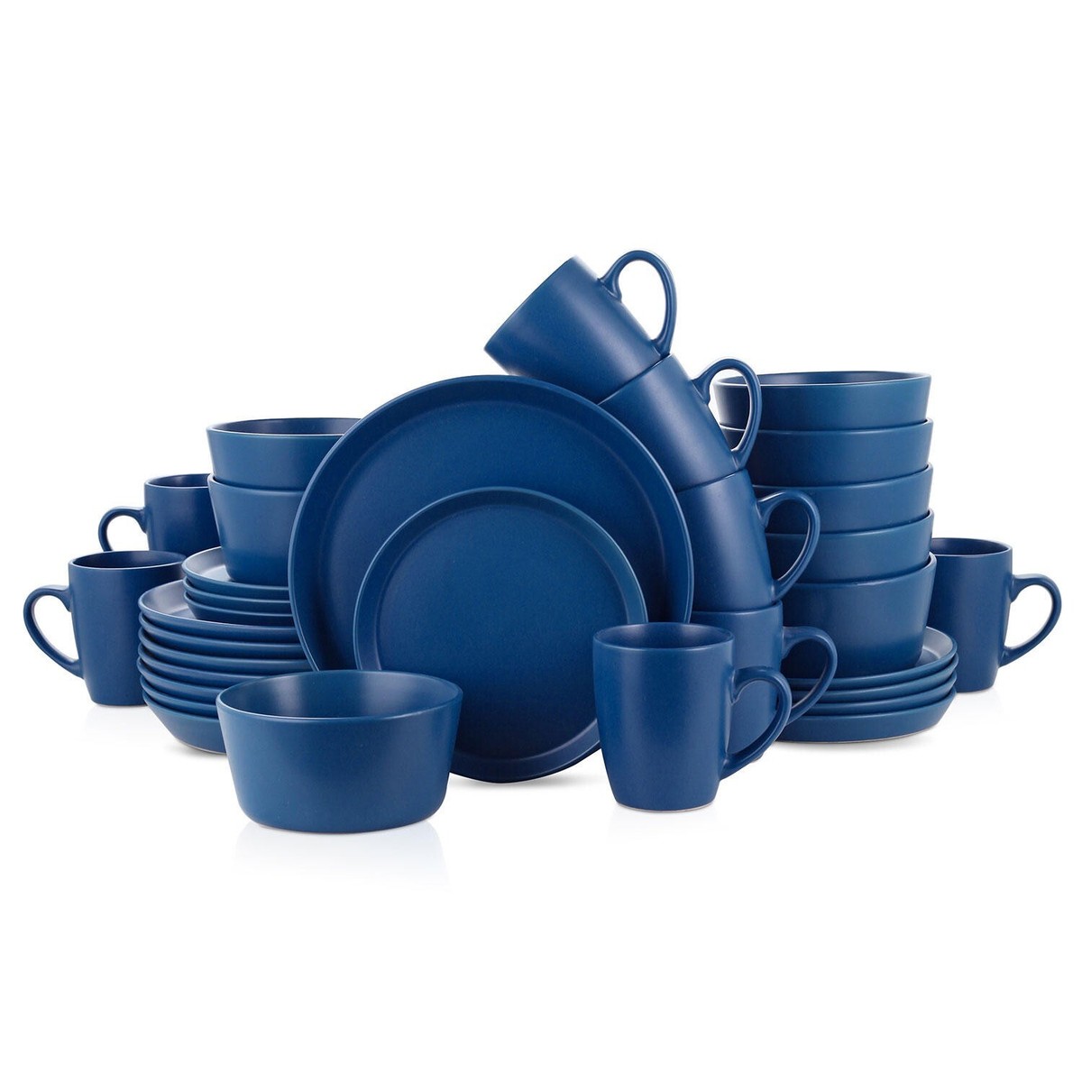 Stone Lain Michelle Stoneware 32-Piece Round Dinnerware Set