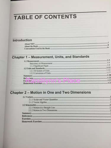 Physics - ITT207SG02 NIIT Training Textbook Paperback NIIT Educational Textbook - Picture 3 of 12