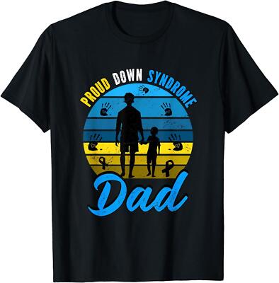 Proud Dad Of A Down Syndrome Warrior Trisomy Unisex T-Shirt