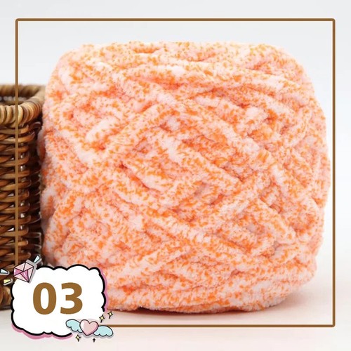 100G Skeins Yarn Chunky Crochet Chenille Milk Baby Velvet Soft Knitting Wool Lot - Picture 24 of 39