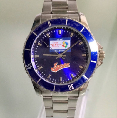 working goods Asahi Super Dry WBC not for sale quartz men's wristwatch 2006