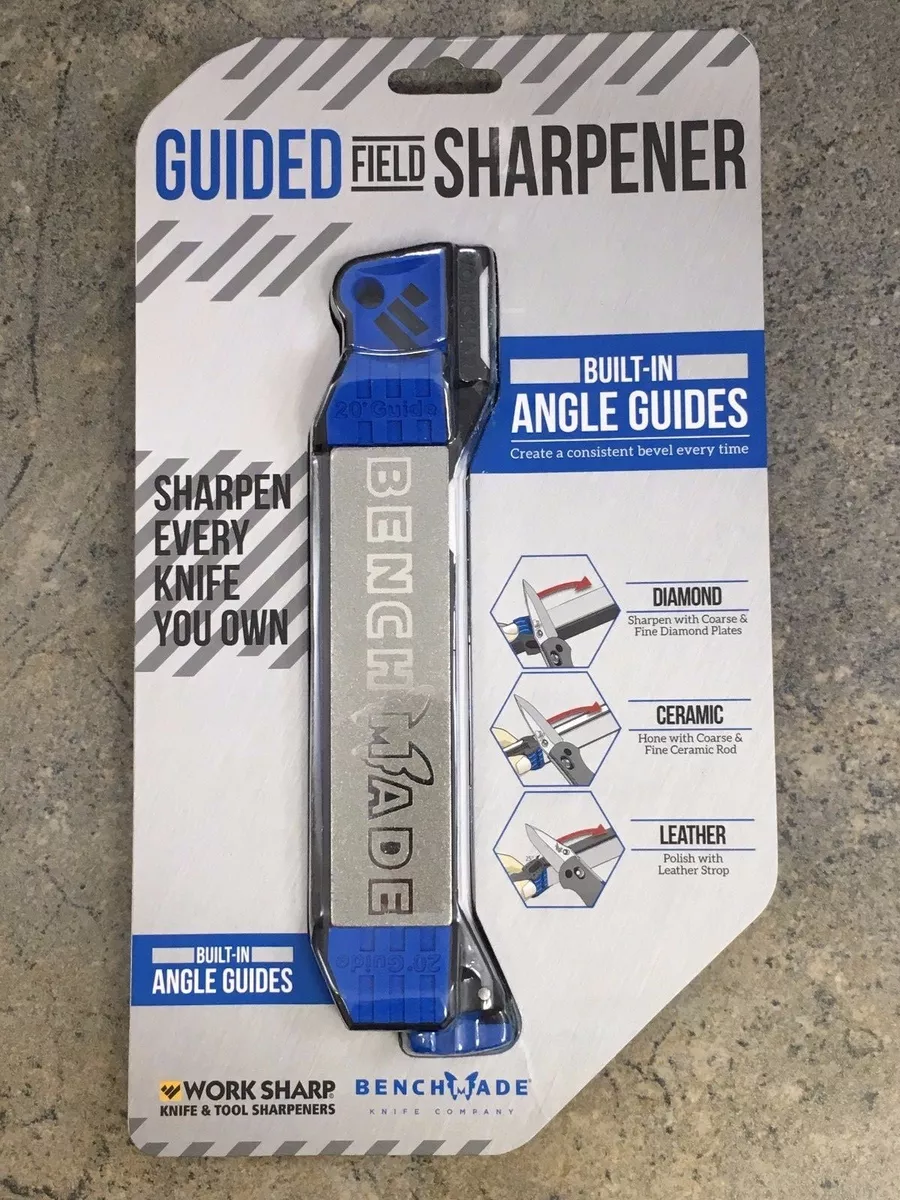  Work Sharp Guided Field Sharpener, Compact Travel Hunting Knife  Sharpener Tool : Sports & Outdoors