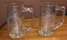230th U.S. NAVY BIRTHDAY Beer Mugs~Lot of 2