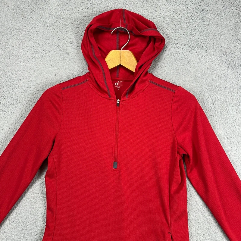 alo-yoga half zip pullover yoga exercise pocket hoodie