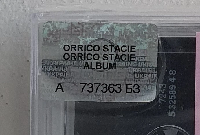 STACIE ORRICO - STACIE ORRICO Cassette OFFICIAL UKRAINIAN RELEASE NEW SEALED - Image 4 of 4