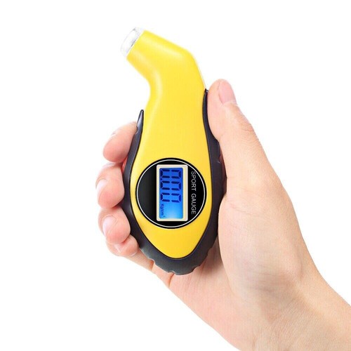 Digital Bike Motorcycle Car Tire Air Pressure Gauge Meter Manometer Tester Tool - Picture 3 of 9