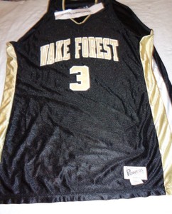 wake forest basketball jersey