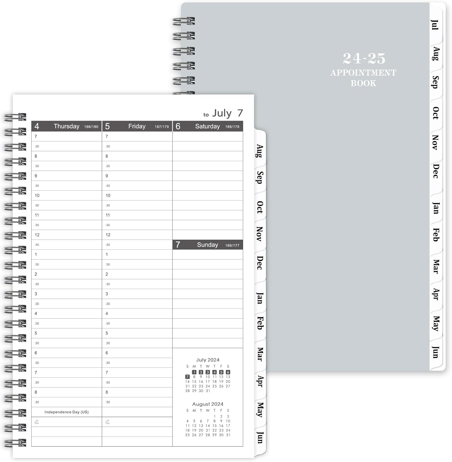 2024-2025 Weekly Appointment Book/Planner - July 2024 - June 2025, Planner 2024-