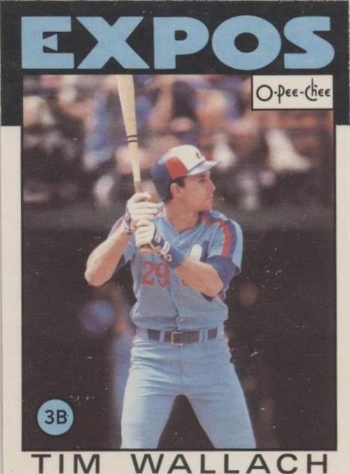 1986 O-Pee-Chee - Tim Wallach #217 - 1 of 1