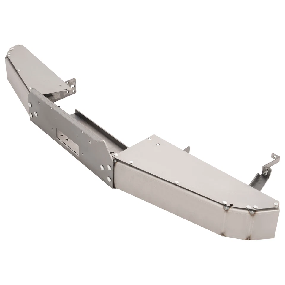 Parachoques delantero con cabrestante de acero crudo para Ford F-250/F-350/Hi-boy/Bronco 1967-1979 Foto 2 de 4