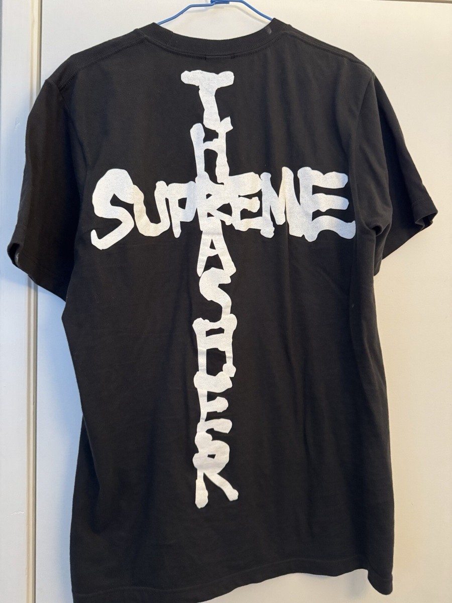 Supreme X Thrasher Cross Tee Black Small | eBay