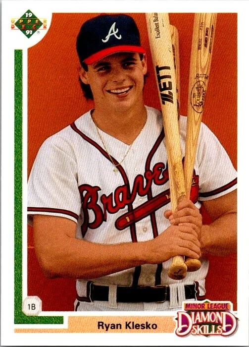 1991 Upper Deck Final Edition - Ryan Klesko #8F
