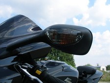 LED Rücklicht Heckleuchte schwarze Blinker S...