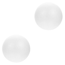 Set of 2 Grandi Palline Schiuma Arredamento Torta Protesica