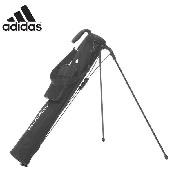 Adidas Golf Carry Pencil Stand Sunday Bag Holds 5-6 Clubs Lightweight 47in Black - Image 2 of 4