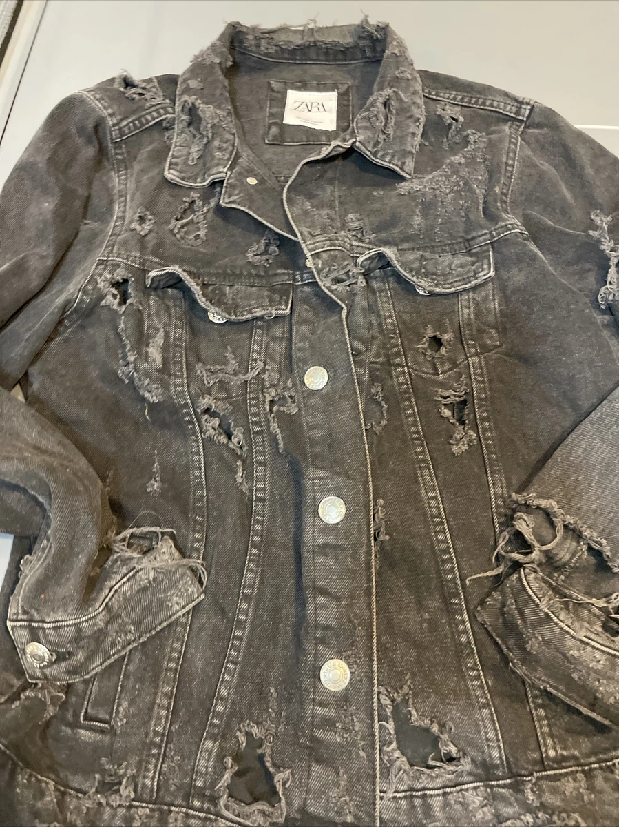 Destroyed clearance denim jacket