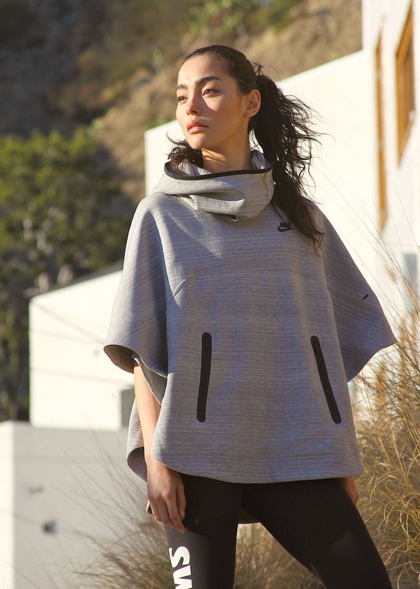 CLANE 25SS PONCHO SWEAT TOPS グレー CLANE トレーナー スウェット PONCHO SWEAT TOPS レディース