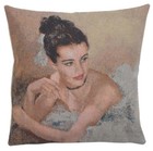 Spanish Ballerina Imported Jacquard Tapestry Cushion Pillow Cover New 16x16 inch