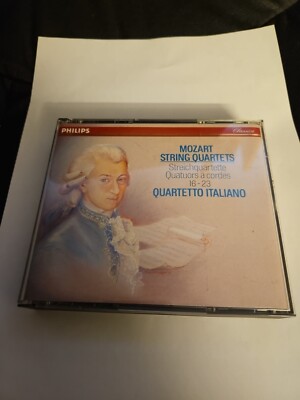 MOZART STRING QUARTETS  Streichquartette Quartetto Italiano 16 - 23