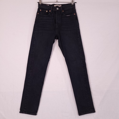 Levi's Big E Youth Boys Denim Pants Black Straight Leg Size 24