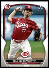 2023 Bowman Draft #BD-116 Cole Schoenwetter