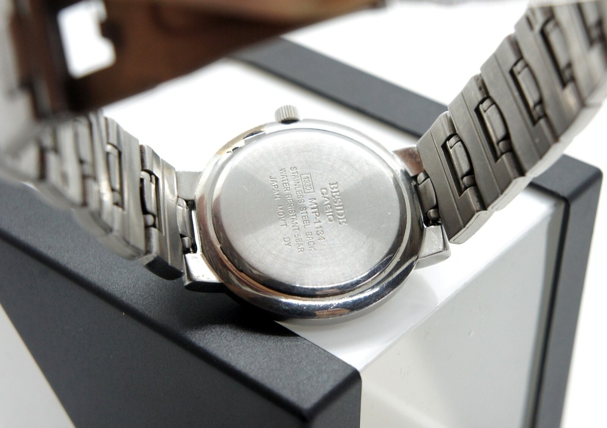 EXC Vintage 1330 Casio BESIDE WATCH MTP - 1134 Japan Movement 50m