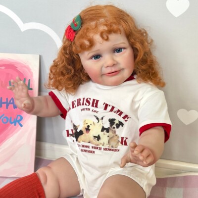 60cm Reborn Baby Doll Zoe Lifelike Soft Newborn Puppe Cuddly Body Handmade Gifts