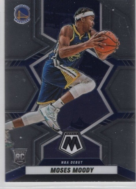 2021-22 Panini Mosaic - NBA Debut Moses Moody #277 (RC)
