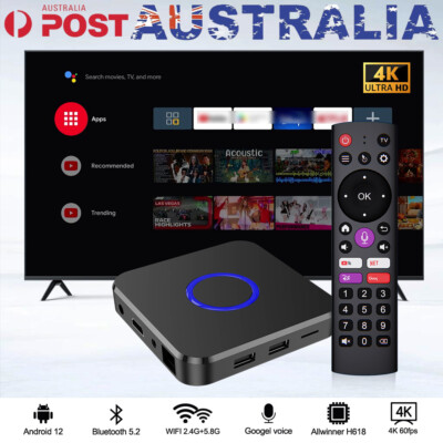 4K HDR Smart TV Box Wifi Network Player Wireless Screen Projection Set Top Boxes