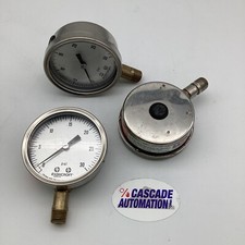 ASHCROFT PRESSURE GAUGE 0-30 PSI LOT OF 3 
