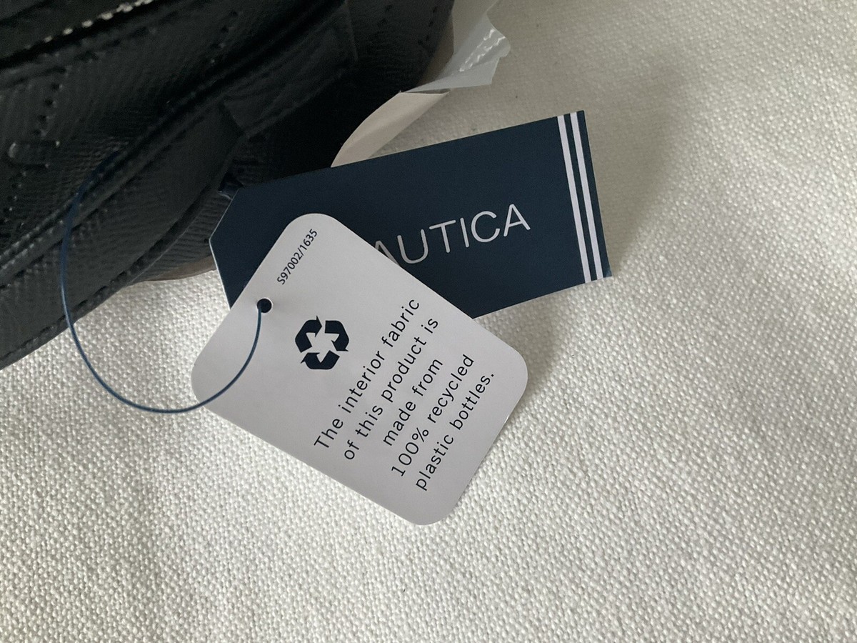 NAUTICA $98 Set Adrift Striped Backpack ? NWT!! Inside made from Recyc Bottls! Nautica Navy Blue White Striped Backpack with | Mercari main image 3