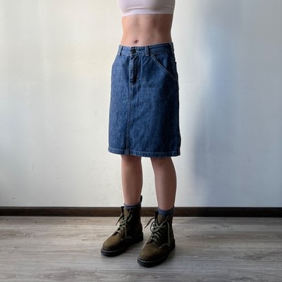 Carhartt Damen Simple Denim Rock Stone Wash Blau Workwear Y2K Größe 26