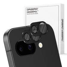 Orzero 2 Pack Camera Lens Protector Compatible for Google Pixel 9a, Black