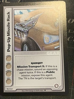 Pop-Up Raketenständer - Promo - Spycraft CCG