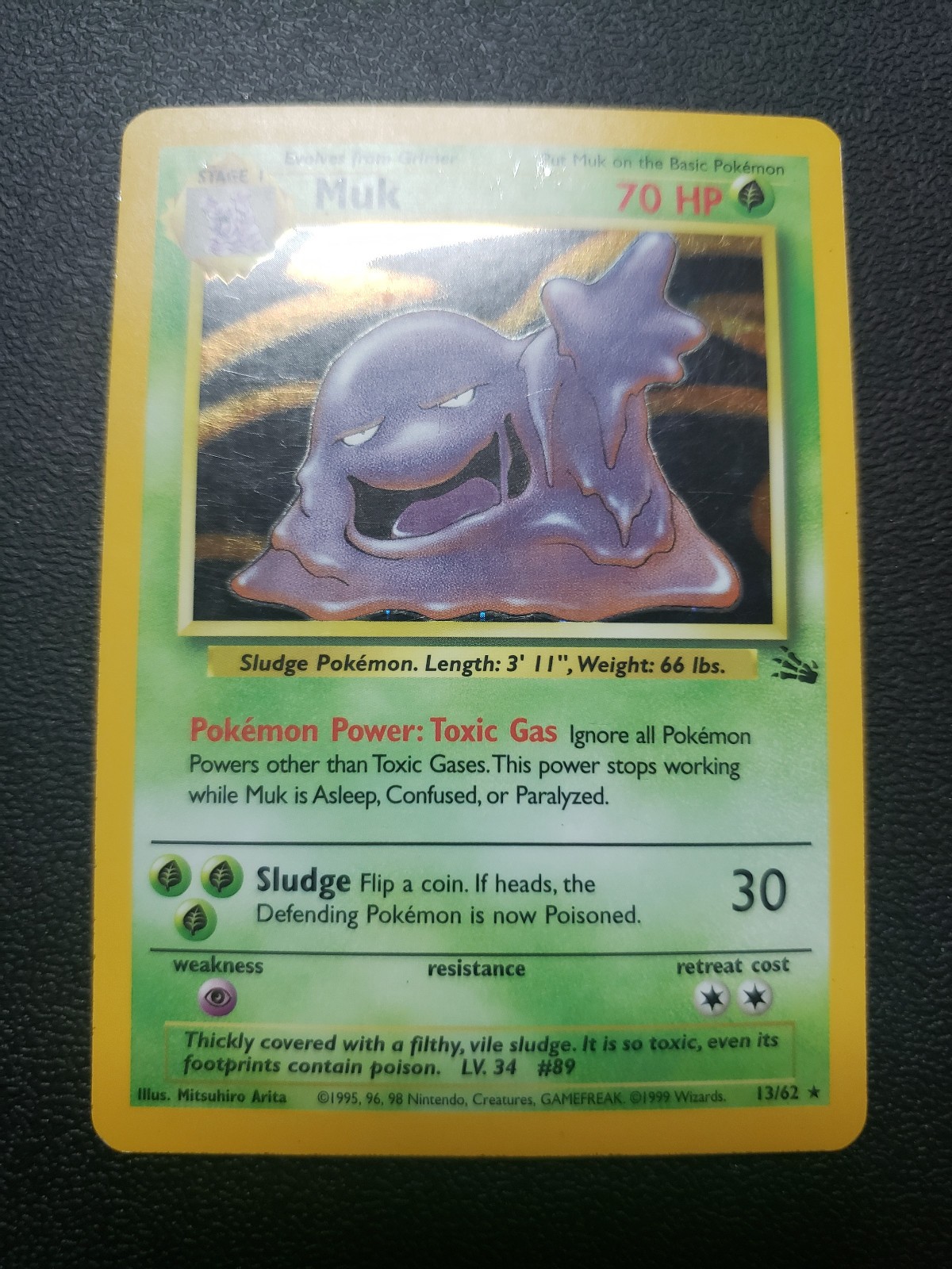 Muk MP #13 Fossil PKM