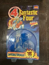 Toy Biz 1994 Marvel Fantastic Four Invisible Woman 5" Action Figure New Vintage