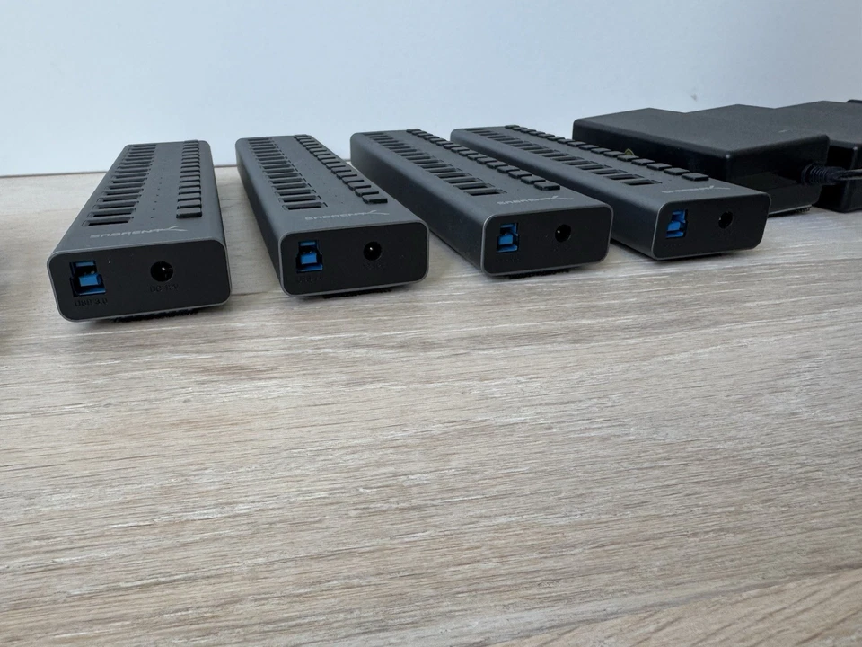 HUB de dados Sabrent 16 portas USB 3.0 e carregador com switches individuais (90 Watts) - Imagem 4 de 4