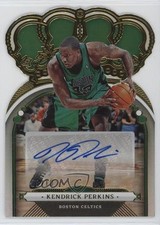 2022-23 Panini Crown Royale Gold 9/10 Kendrick Perkins #CA-KPK Auto e8i