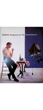 1950s Kodak Professional Products Catalog Photograph  Ektacolor Rochester