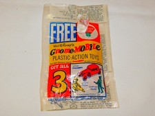 NOS Vintage WALT DISNEYS GNOME-MOBILE Walking GNOME Cereal Premium Prize Toy