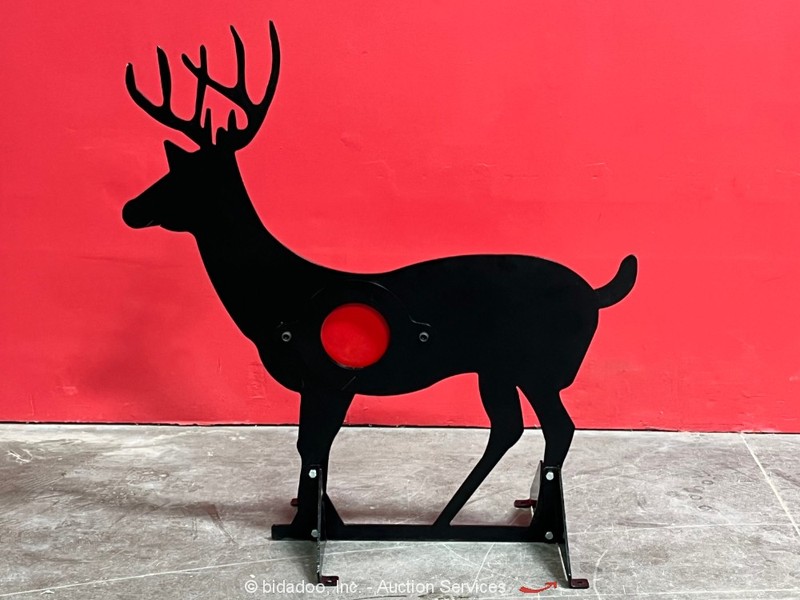 SKLP Shooting Target Deer Elk Silhouette Reactive Center on Stand bidadoo -New
